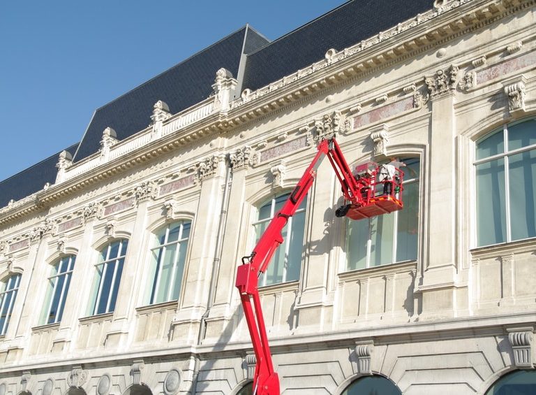 Nettoyage façade ou bardage en hauteur, Haut-Rhin